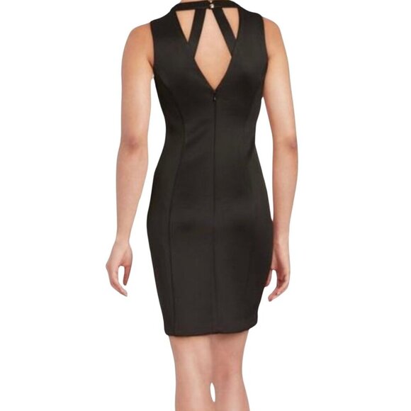 Guess Womens Black Cutout Bodycon Dress - Size‎ 14 - Picture 2 of 9